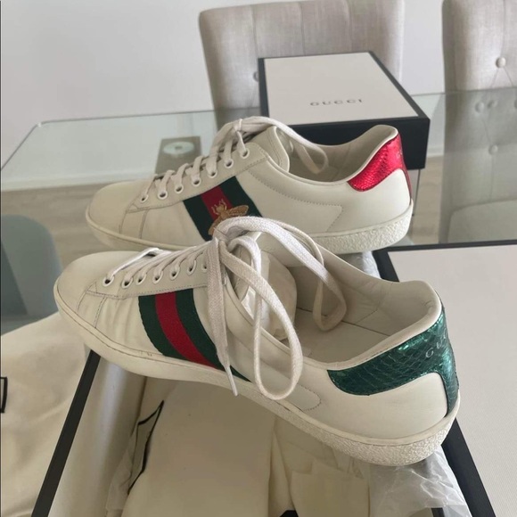 Gucci Ace Bee unisex sneakers size 41 - Picture 2 of 6